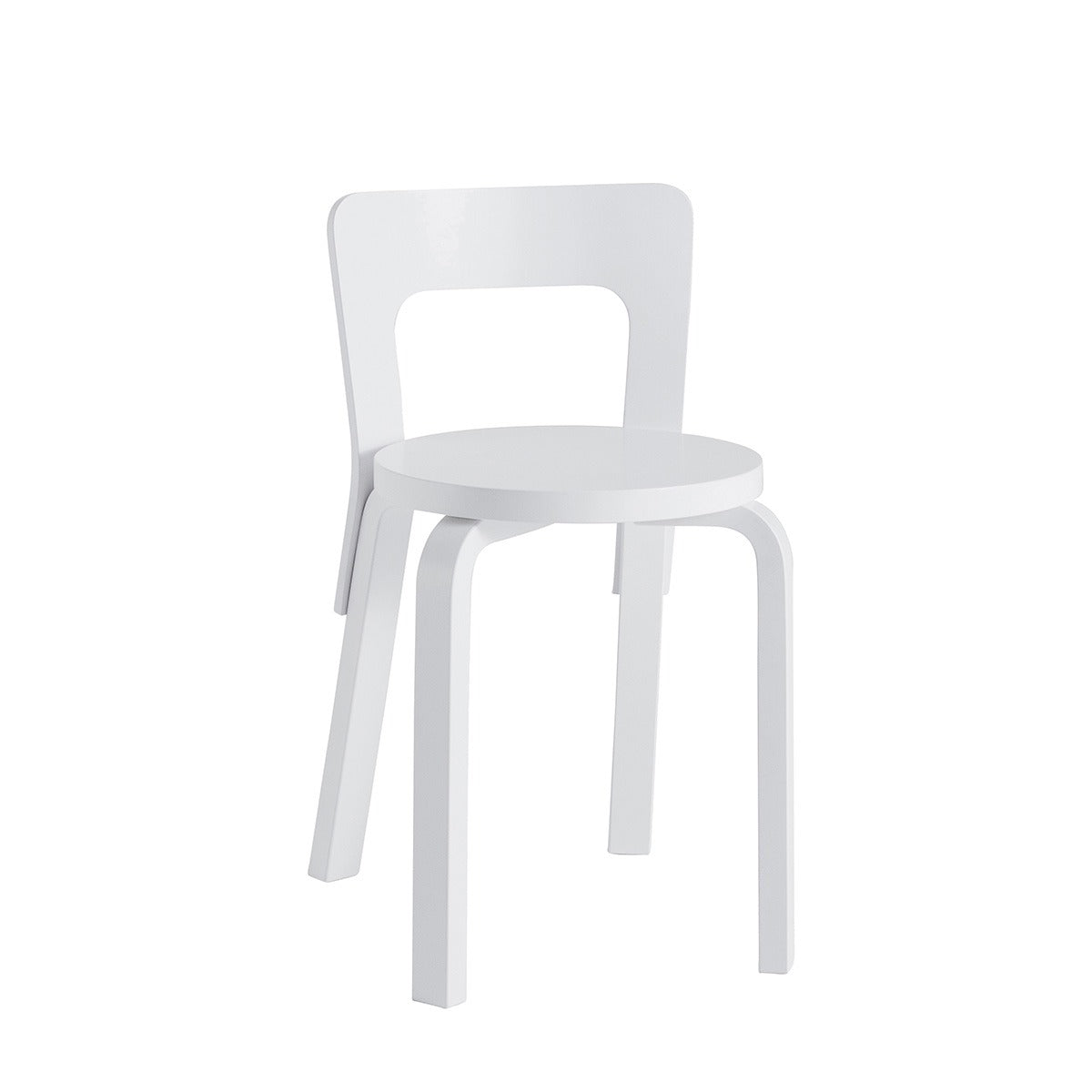 65 Chair | White Lacquer Seat