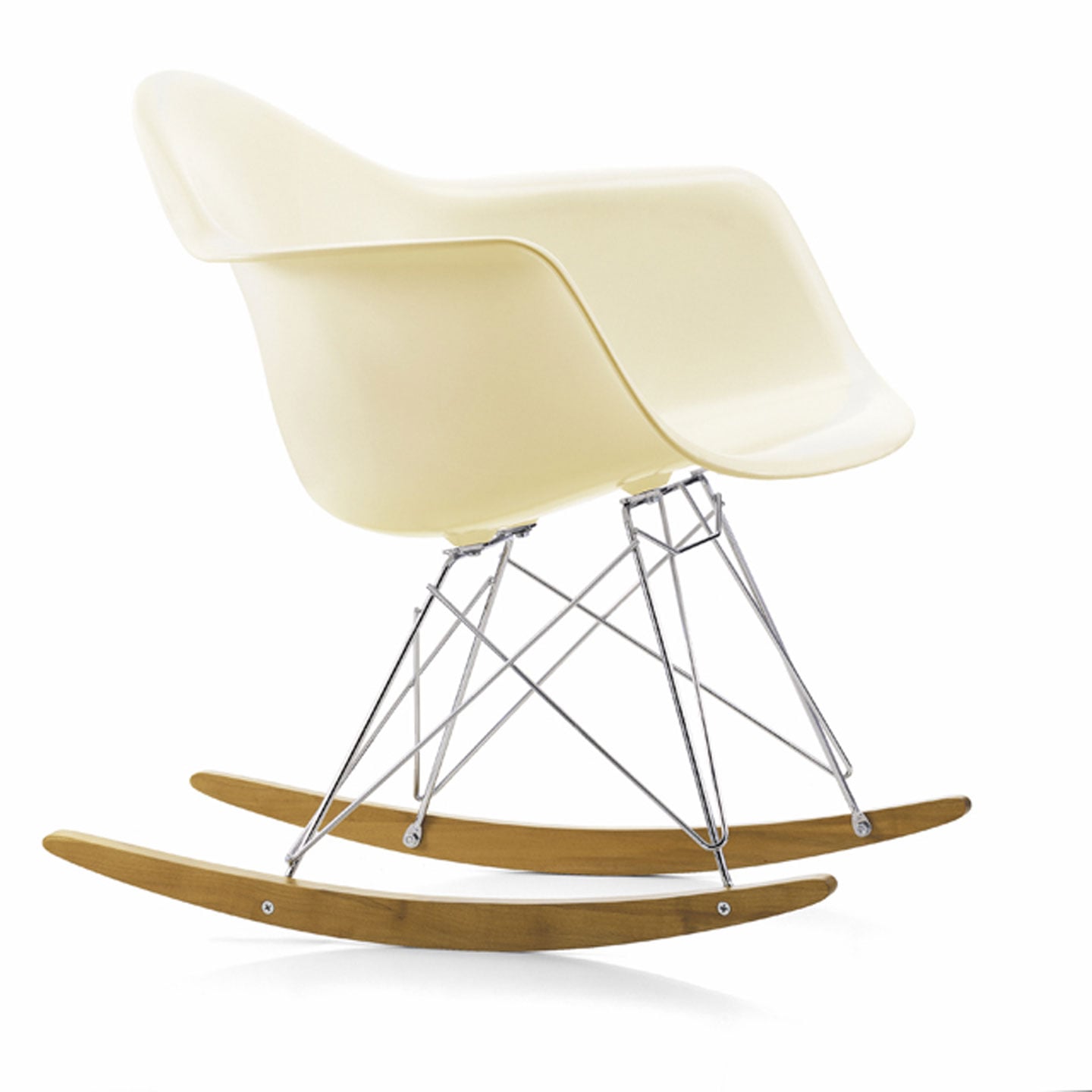 RAR Eames Plastic Armchair | Polypropylene Seat Shell in Ice Grey