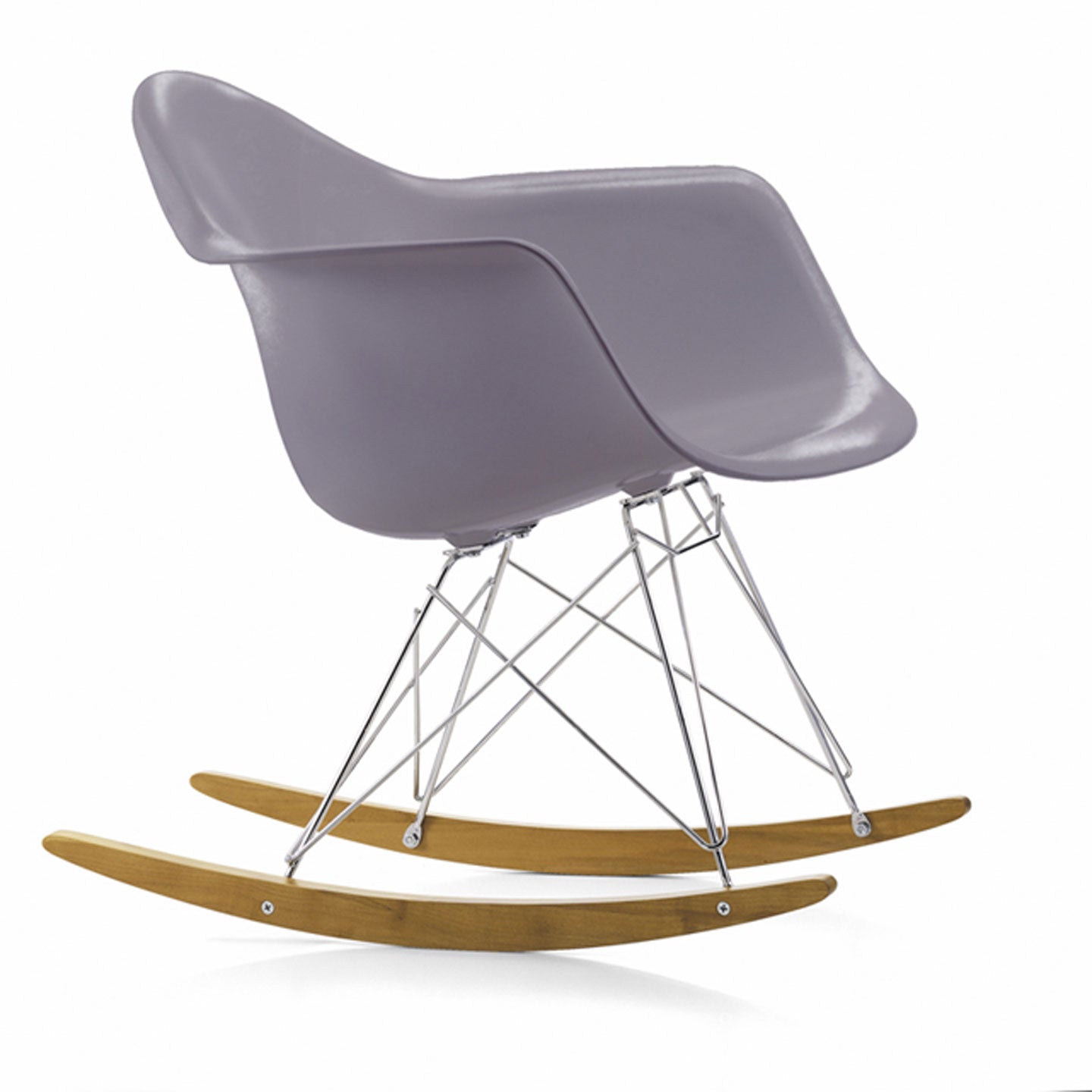 RAR Eames Plastic Armchair | Polypropylene Seat Shell in Granite Grey