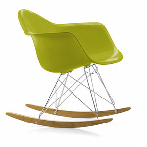 RAR Eames Plastic Armchair | Polypropylene Seat Shell in Citron