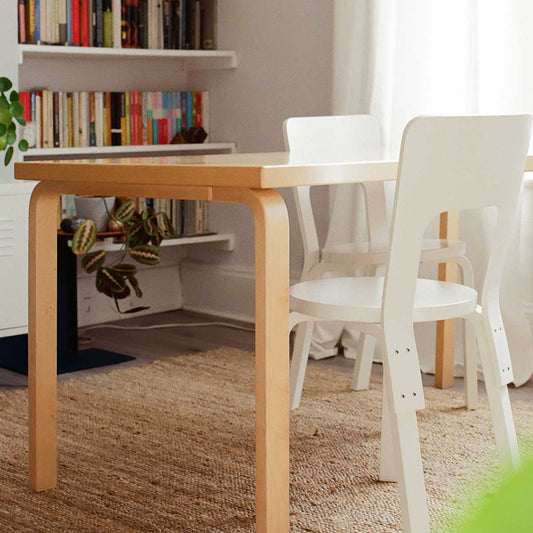 81B Aalto Table Rectangular | Birch Veneer Top
