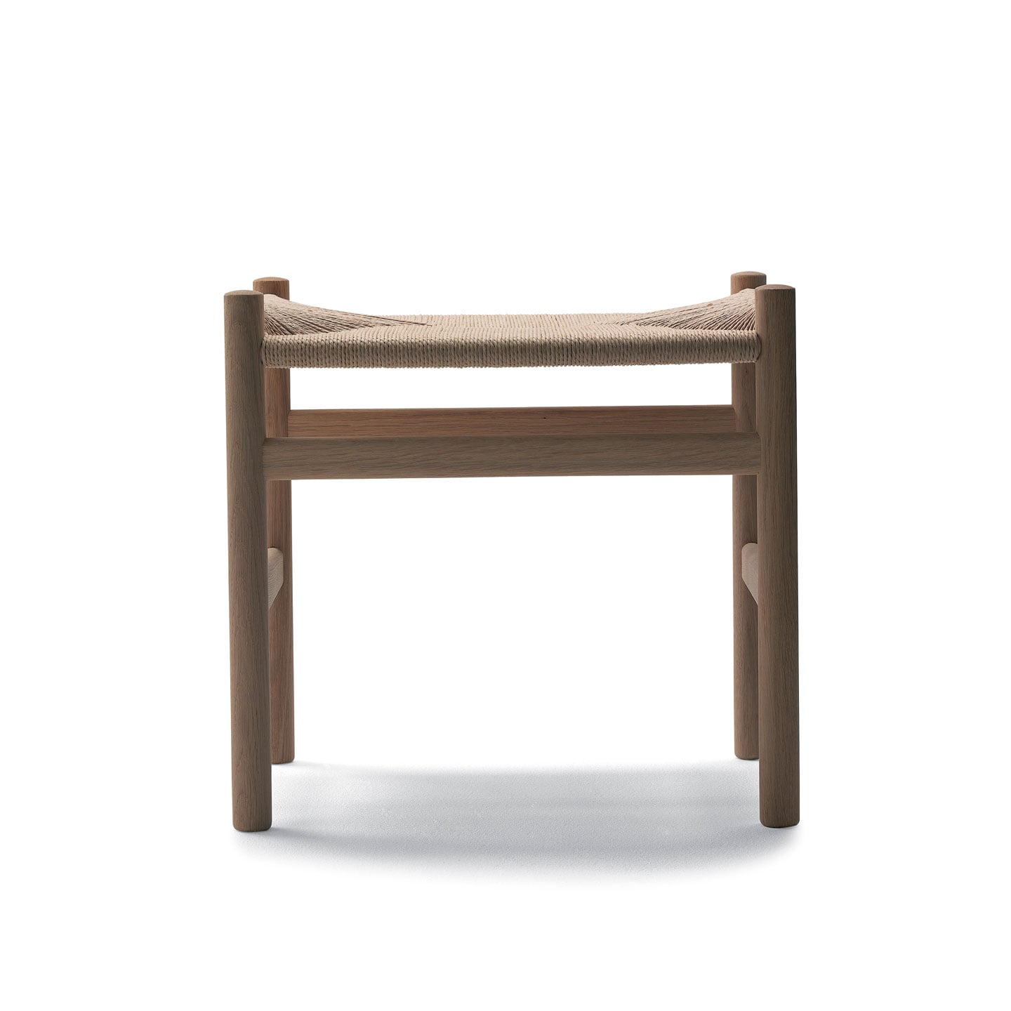 CH53 Stool | Soaped Natural Oak Frame