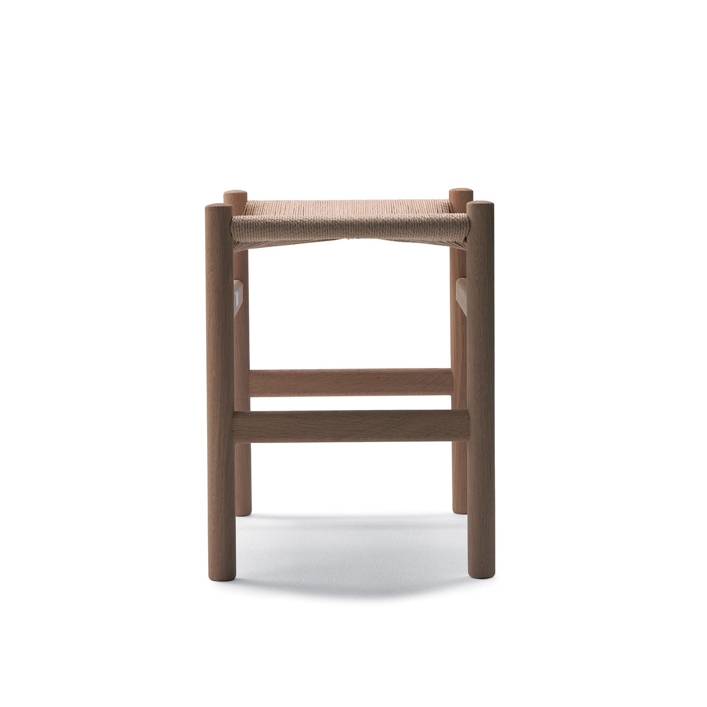 CH53 Stool | Soaped Natural Oak Frame