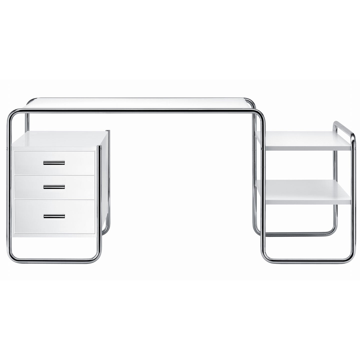 S285 Desk | White Lacquered Ash