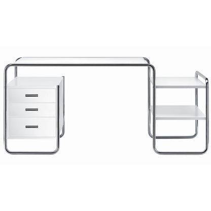 S285 Desk | White Lacquered Ash