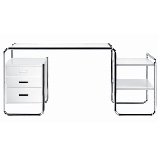 S285 Desk | White Lacquered Ash