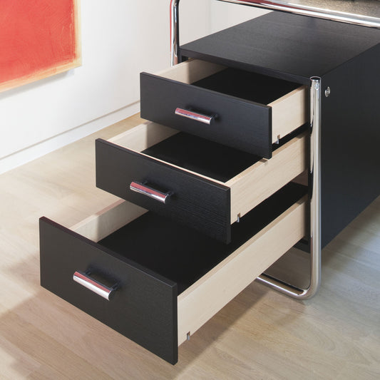 S285 Desk | Black Lacquered Ash