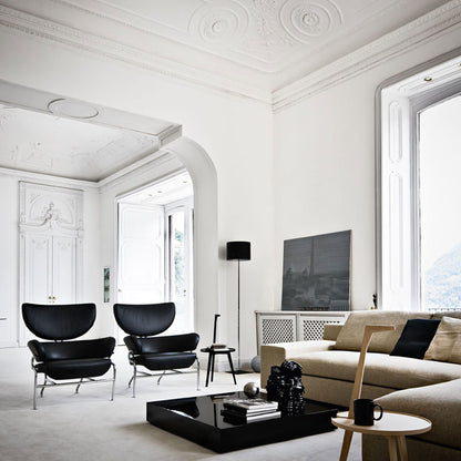 Tre Pezzi Armchair | Scozia 13X606 Graphite Leather