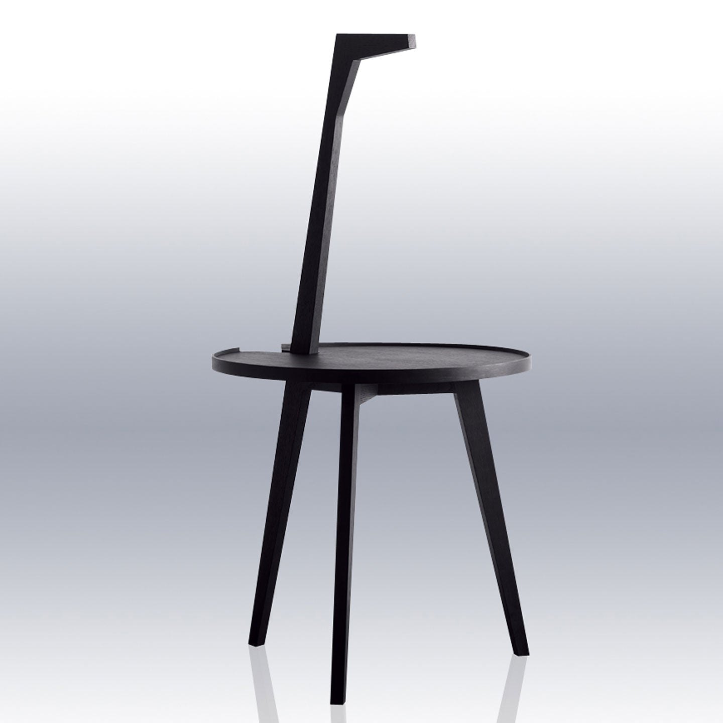 Cicognino Side Table | Black Stained Ashwood