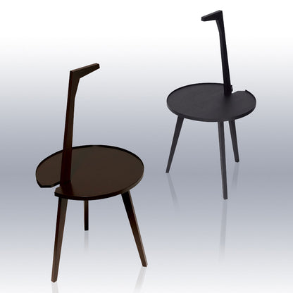Cicognino Side Table | Black Stained Ashwood