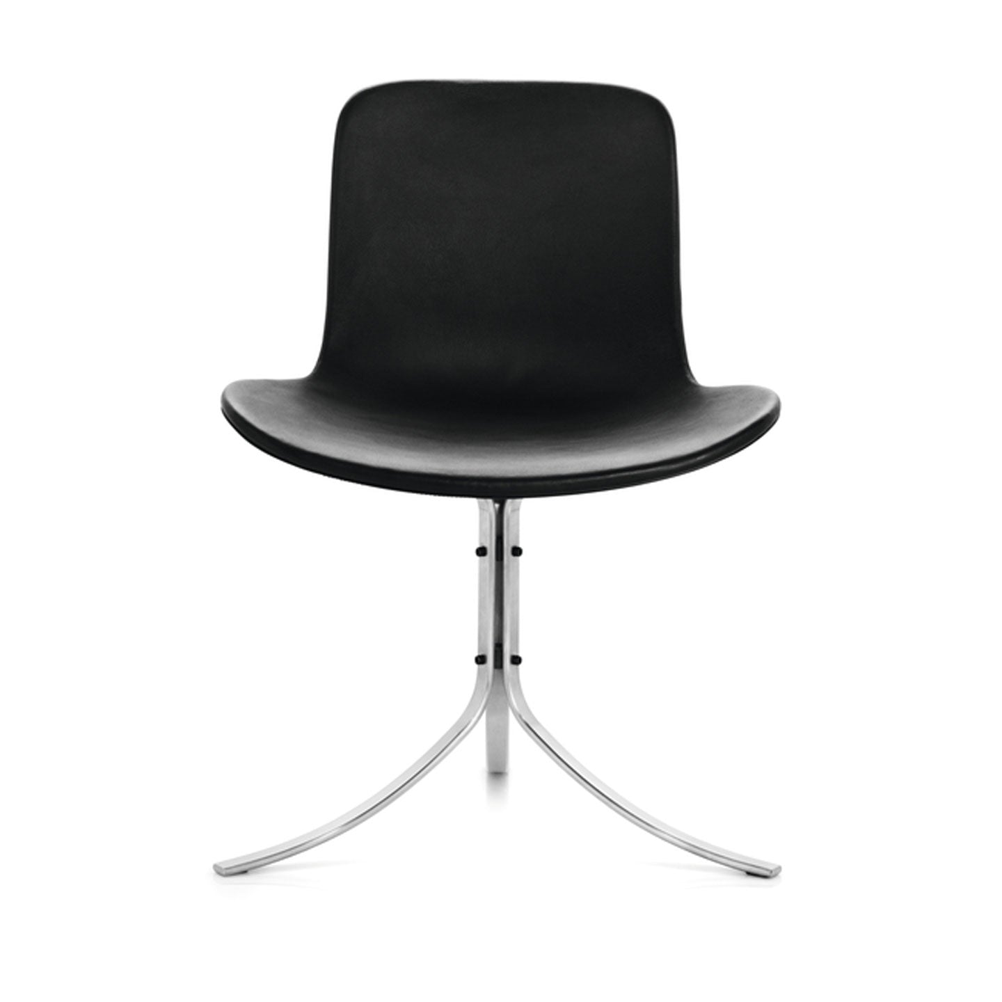 PK9 Chair | Black Classic Leather