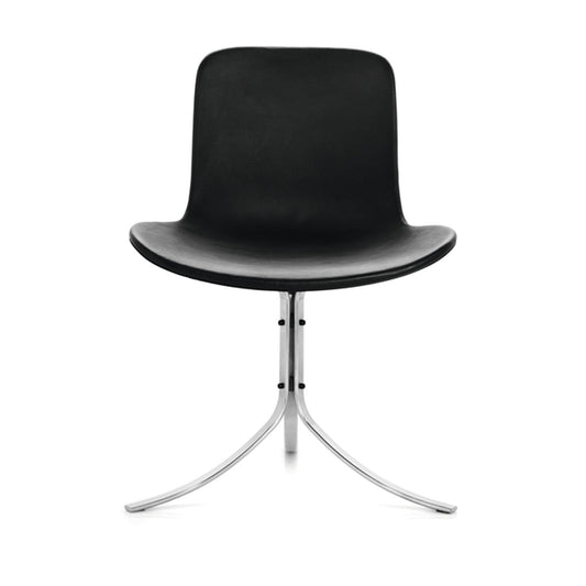 PK9 Chair | Black Classic Leather