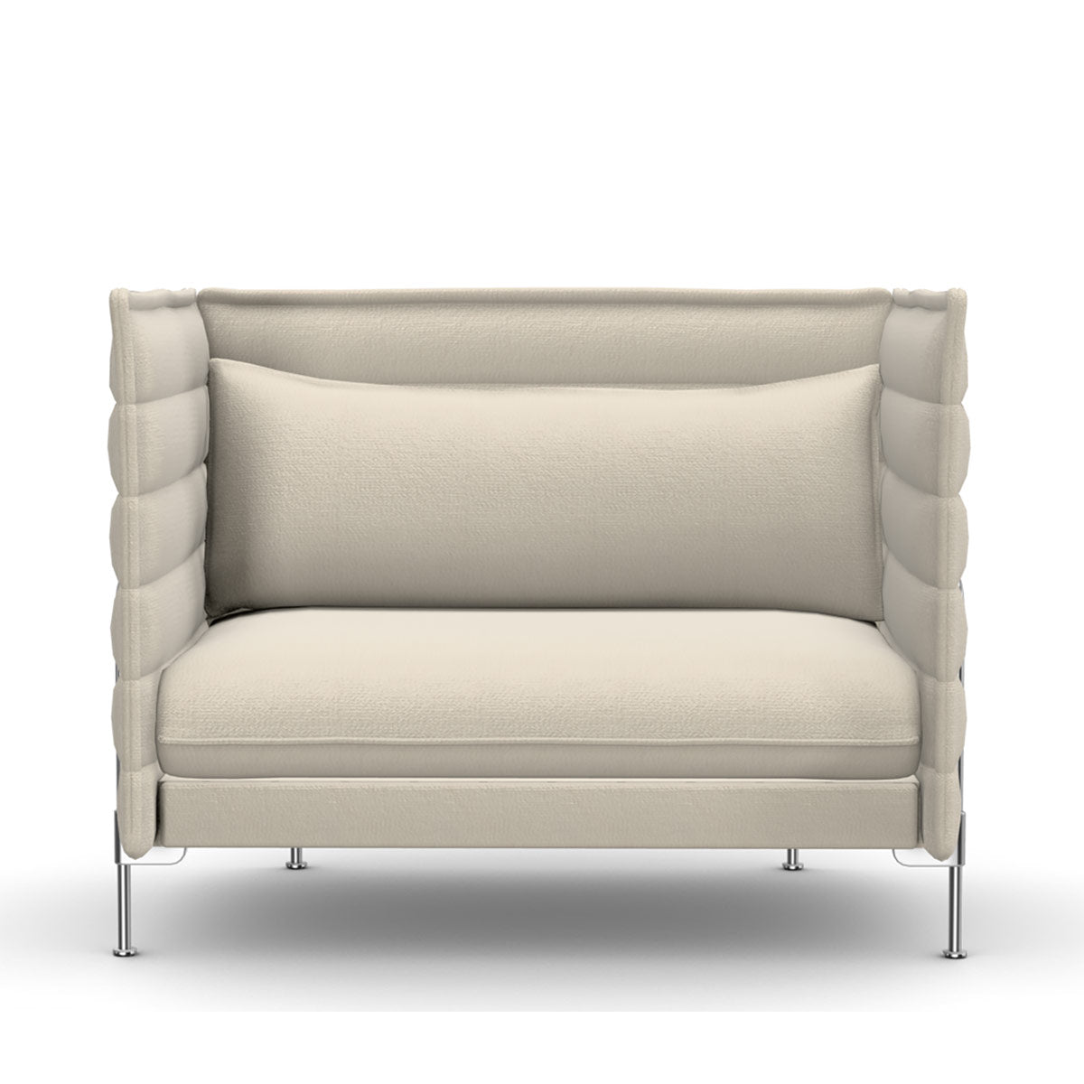 Alcove Love Seat Sofa | Credo 01 Cream Fabric