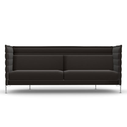 Alcove 3 Seat Sofa | Credo 05 Chocolate/Black Fabric