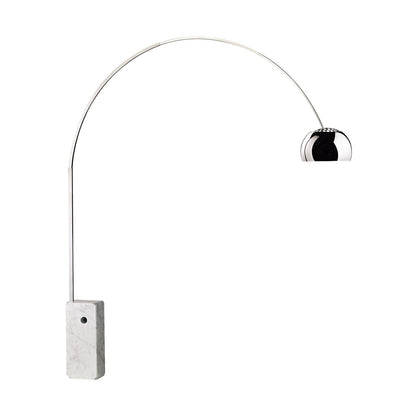 Arco LED Floor Lamp | White Marble