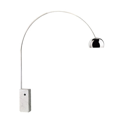 Arco LED Floor Lamp | White Marble