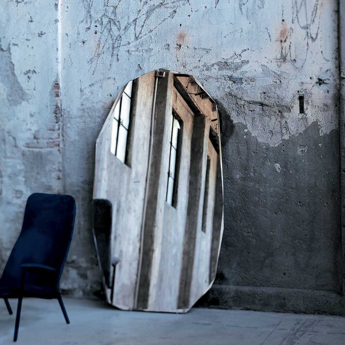 Kooh-I-Noor Mirror 206cm | Chamfered Mirrored Glass