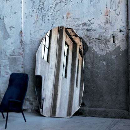 Kooh-I-Noor Mirror 206cm | Chamfered Mirrored Glass