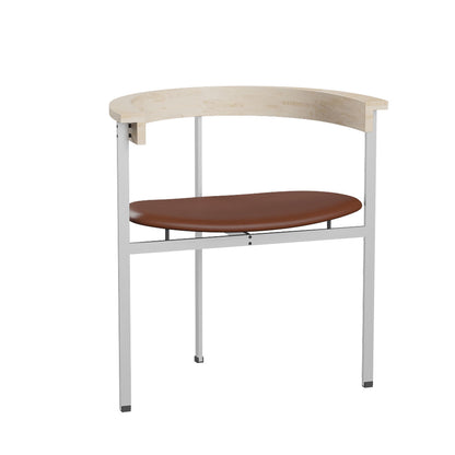 PK11 Chair | Classic Cognac Leather Seat