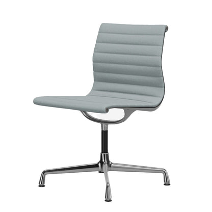 Aluminium Group EA 101 Chair | Ice Blue/Ivory 81 Hopsak Upholstery