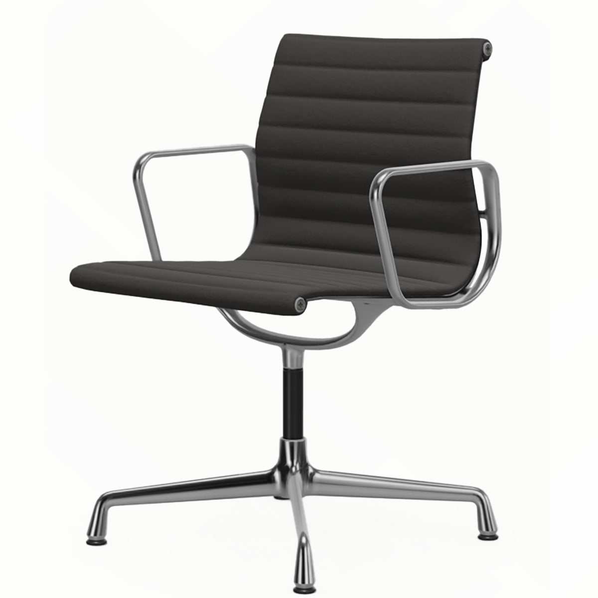 Aluminium Group EA 103 Chair | Dark Grey 05 Hopsak Upholstery