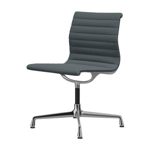 Aluminium Group EA 101 Chair | Ice Blue/Moor Brown 82 Hopsak Upholstery