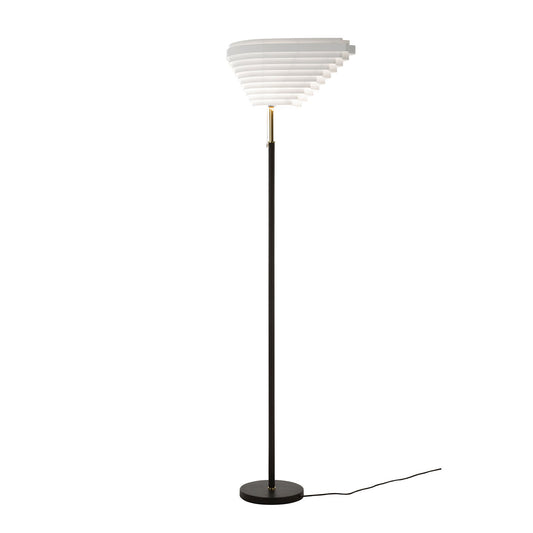 A805 Floor Lamp | White Lacquered Shade