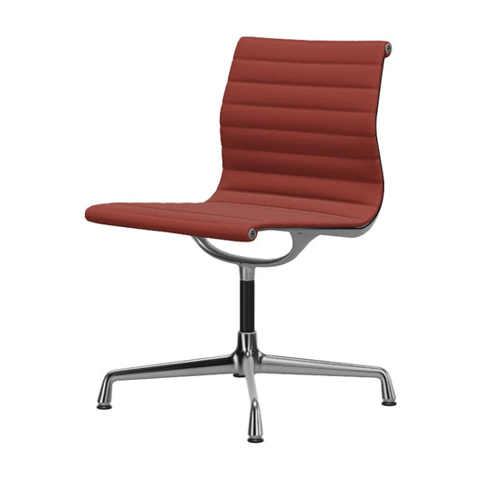 Aluminium Group EA 101 Chair | Red/Cognac 96 Hopsak Upholstery