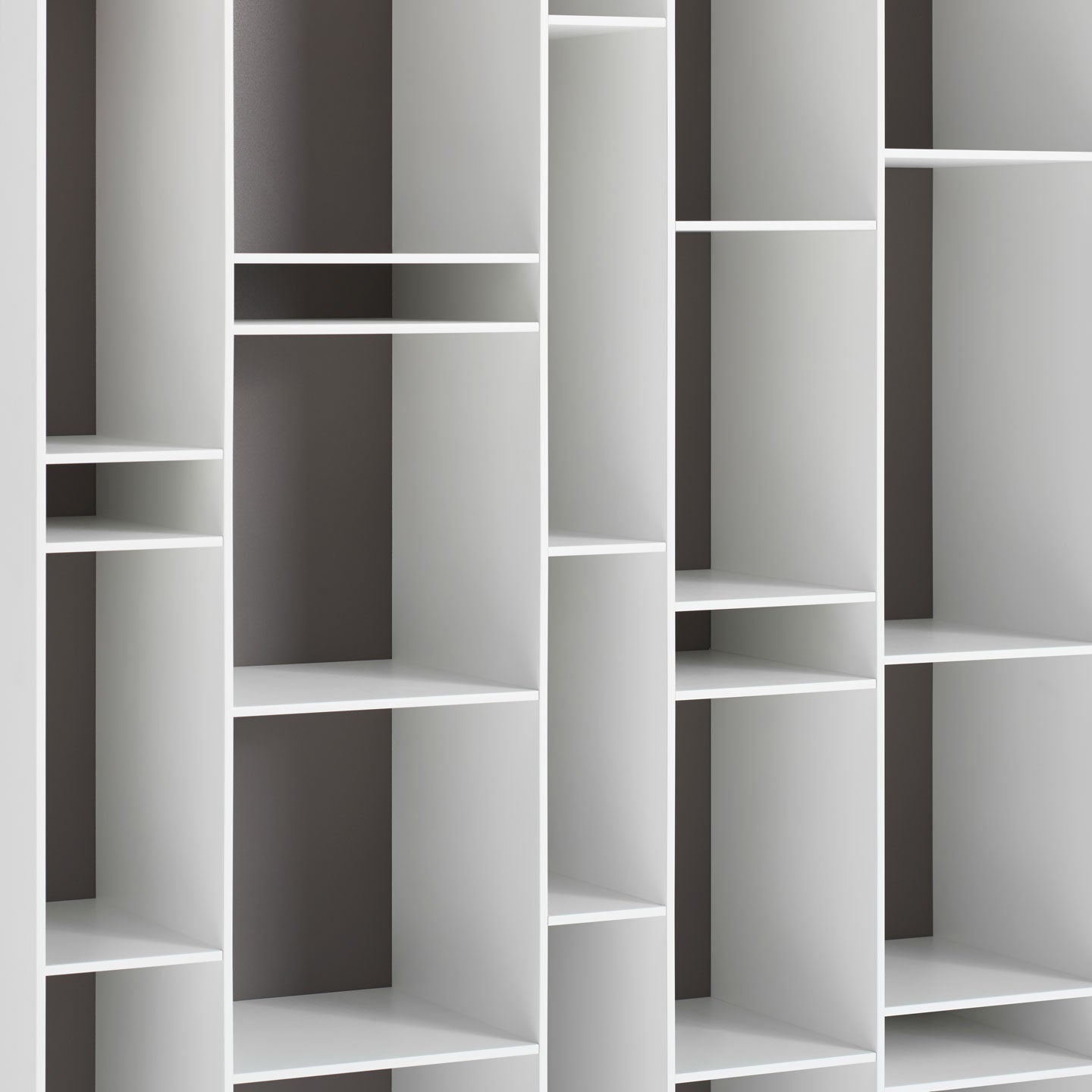 Random Bookcase | White Matt Lacquer