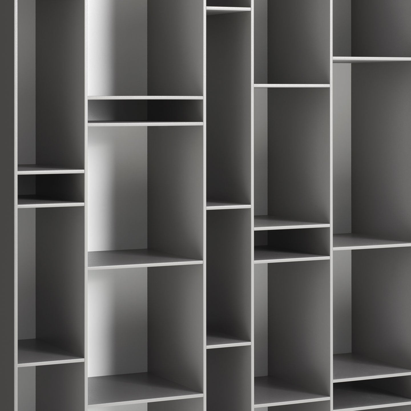 Random Bookcase | Grey Medium Lacquer
