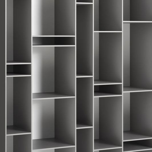 Random Bookcase | Grey Medium Lacquer
