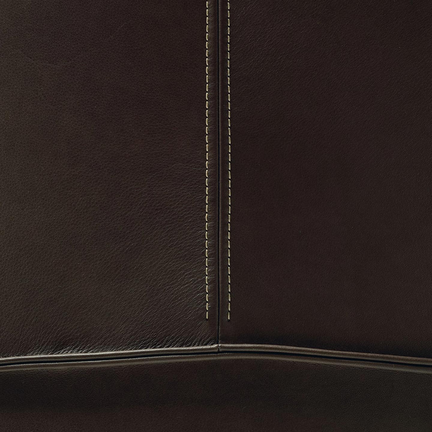 Archibald Armchair | Dark Brown Leather Upholstery Soul Ray