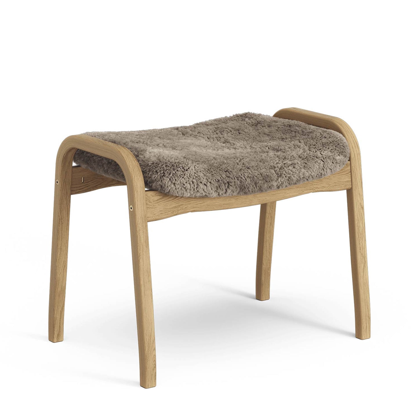 Lamino Footstool | Sheepskin Sahara