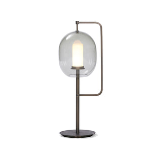 Lantern Table Lamp | Burnished Brass