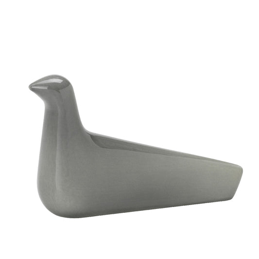 L'Oiseau Bird Ceramic | Gloss Grey
