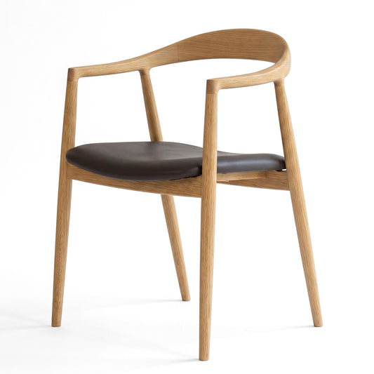 Hata Chair | Black Leather