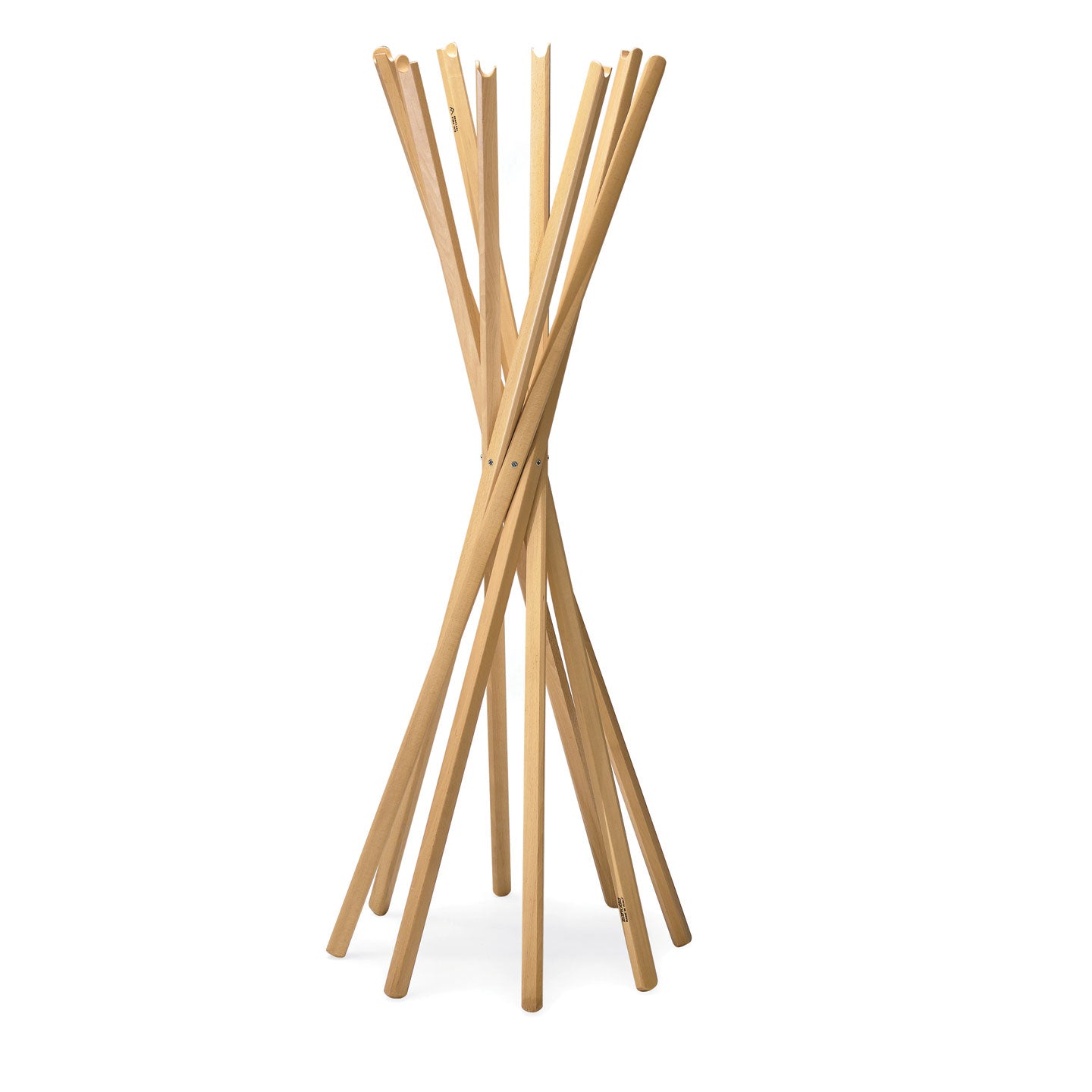 Sciangai Coat Stand | Natural Varnished Ash