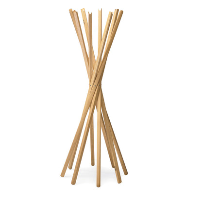 Sciangai Coat Stand | Natural Varnished Ash
