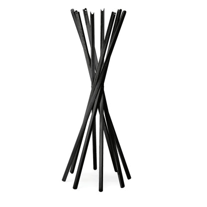 Sciangai Coat Stand | Black Varnished Ash