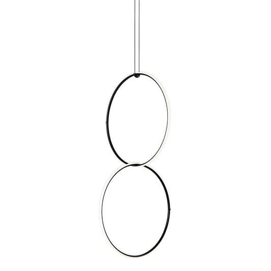 Arrangements 29S Pendant | Two Medium Circles