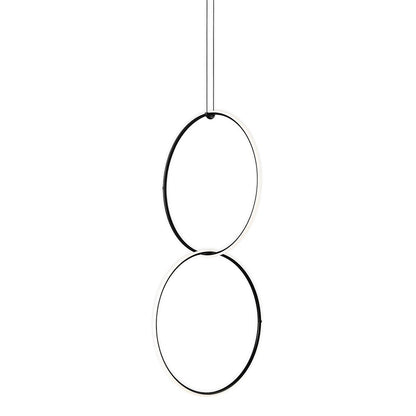 Arrangements 29S Pendant | Two Medium Circles