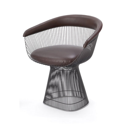 Platner Side Chair | Bordeaux Circa Upholstered Seat