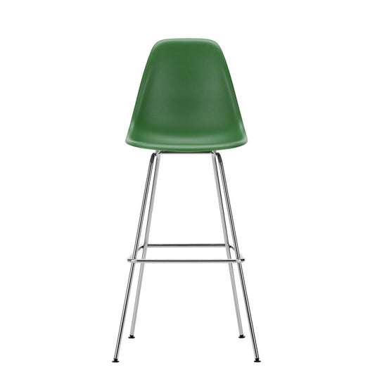 Eames Plastic Stool High | Polypropylene Seat Shell in Emerald