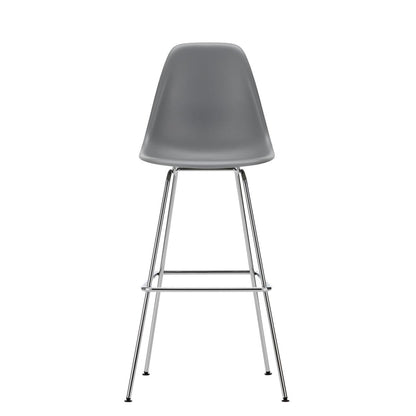 Eames Plastic Stool High | Polypropylene Seat Shell in Granite Grey