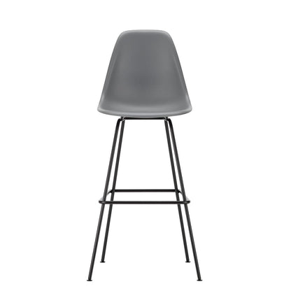 Eames Plastic Stool High | Polypropylene Seat Shell in Granite Grey