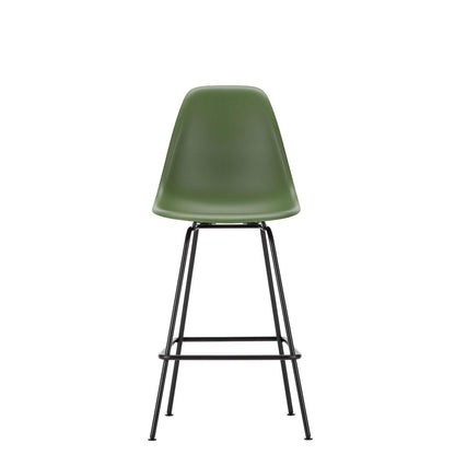 Eames Plastic Stool Medium | Polypropylene Seat Shell in Forest Green