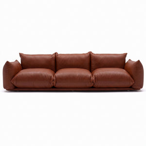 Marenco 2018 Sofa 3 Seat Small | Cognac Rubino 4 Leather - Generated