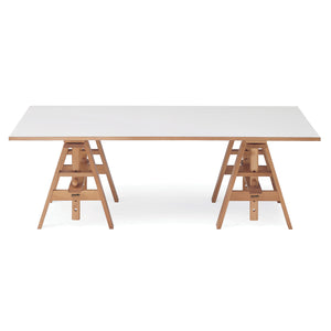 Leonardo Table | White Laminate Top