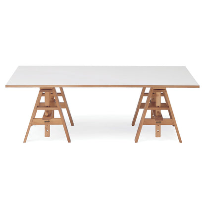 Leonardo Table | White Laminate Top