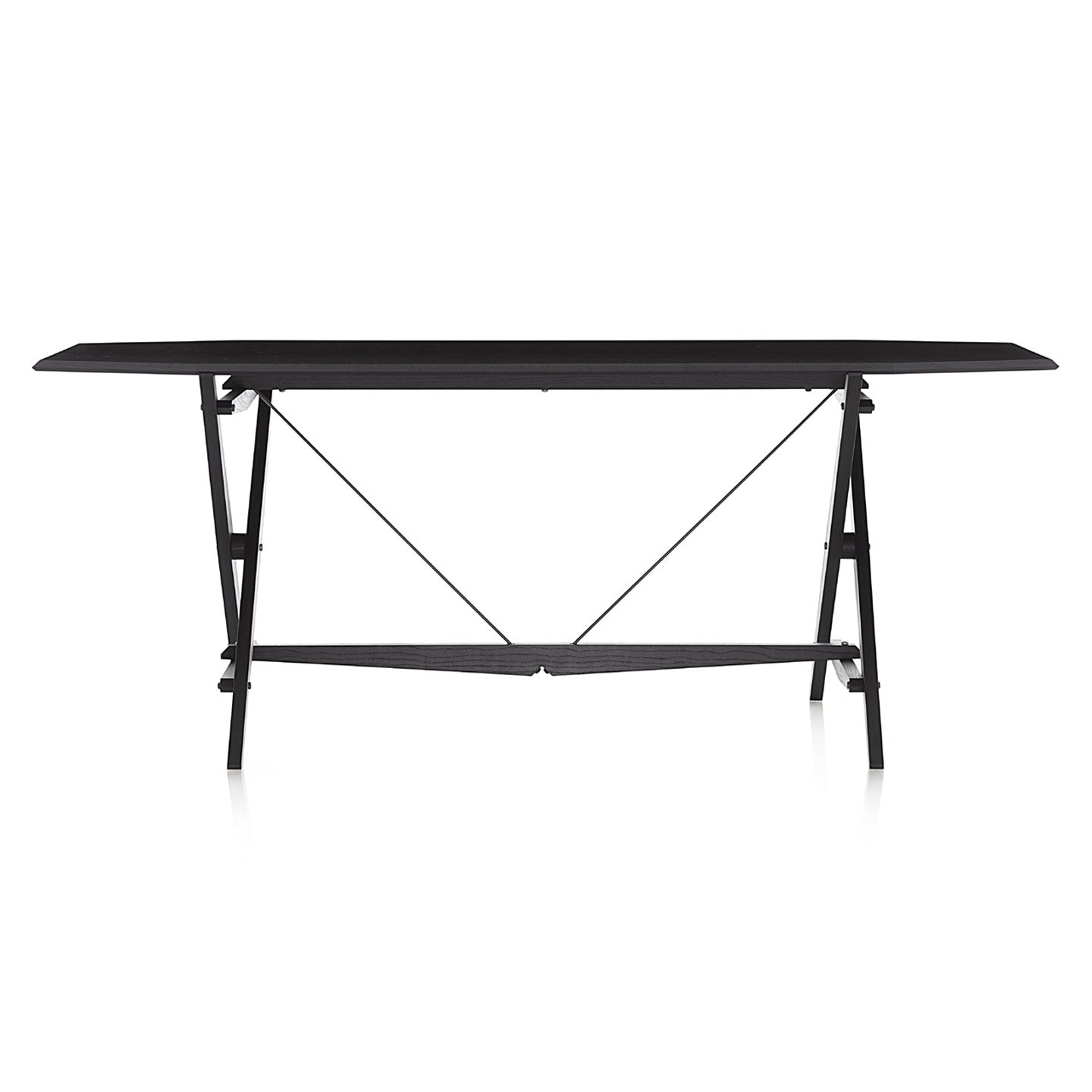 Cavaletto Desk | Black Stained Ashwood